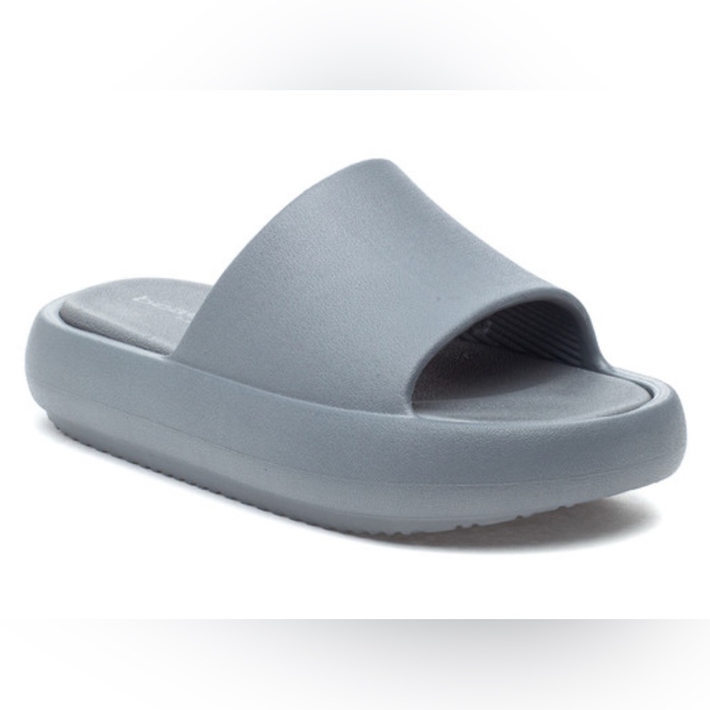 Beach Slide SQUISH Grey EVA by J/Slides NYC NEW